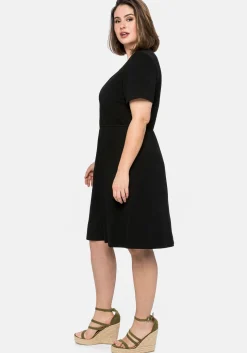 Jerseykleid mit Cut-out am Ausschnitt<sheego Best
