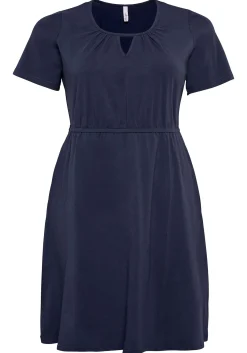 Jerseykleid mit Cut-out am Ausschnitt<sheego Sale