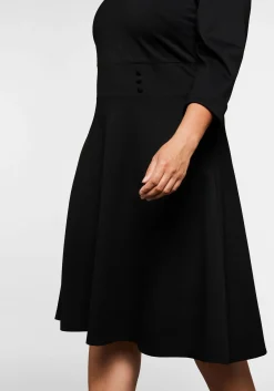 Jerseykleid mit Herzausschnitt und Taillenband<sheego by Joe Browns New