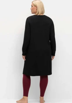 Jerseykleid mit Kängurutasche, in leichter A-Linie<sheego Discount