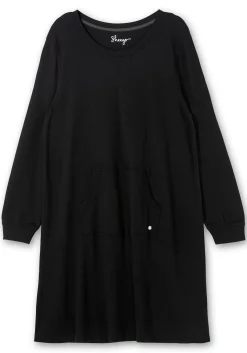 Jerseykleid mit Kängurutasche, in leichter A-Linie<sheego Discount