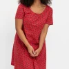 Jerseykleid mit schwingendem Rockteil<sheego New