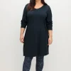 Jerseykleid mit Taschen und regulierbarer Taille<sheego Online