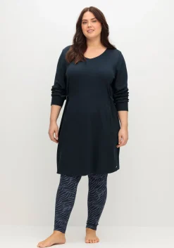 Jerseykleid mit Taschen und regulierbarer Taille<sheego Online