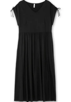 Jerseykleid mit Tunnelzug am Ärmel<sheego Sale