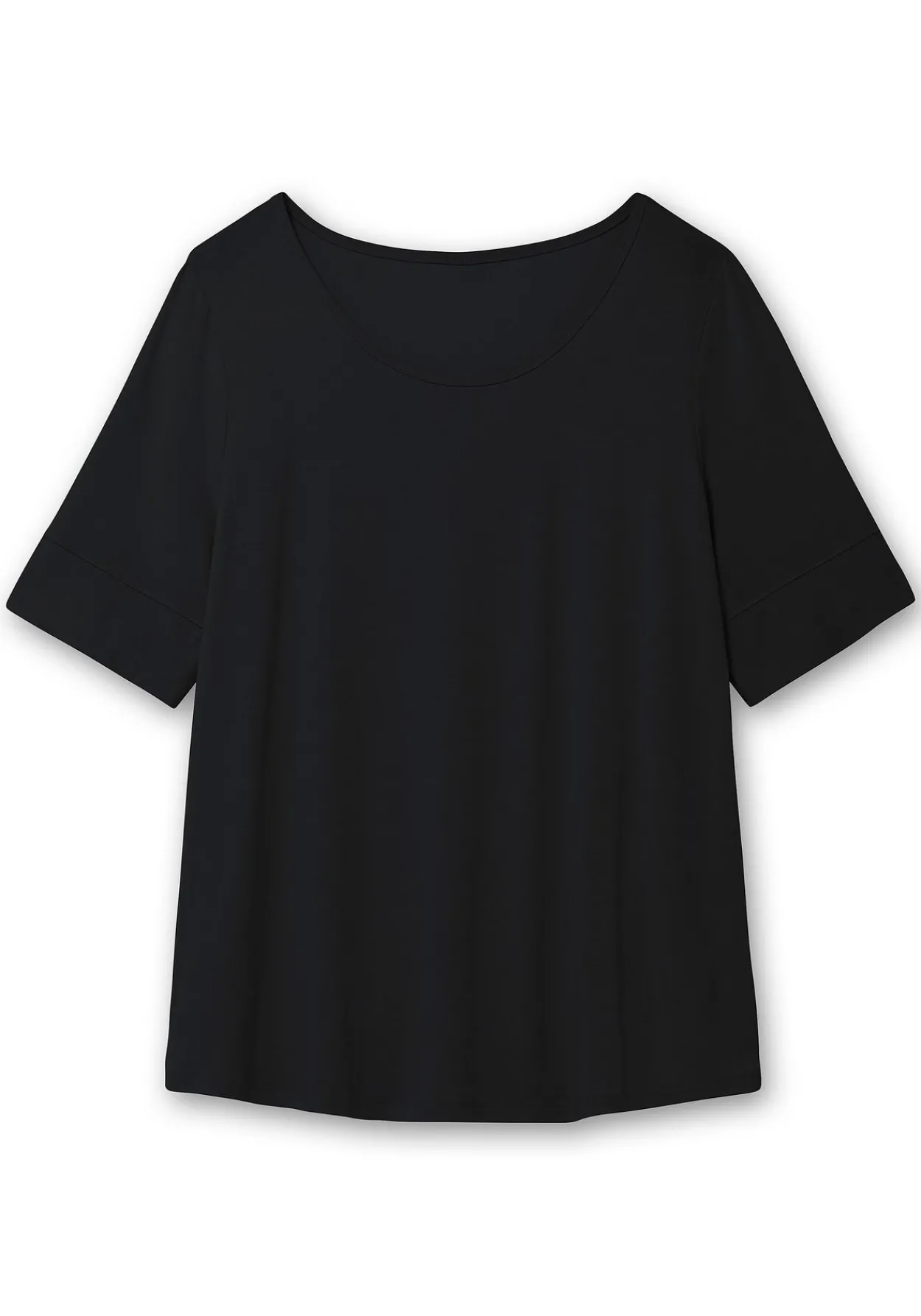 Jerseyshirt mit abgerundetem Saum<sheego Clearance