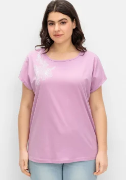 Jerseyshirt mit Blumenprint<sheego Online