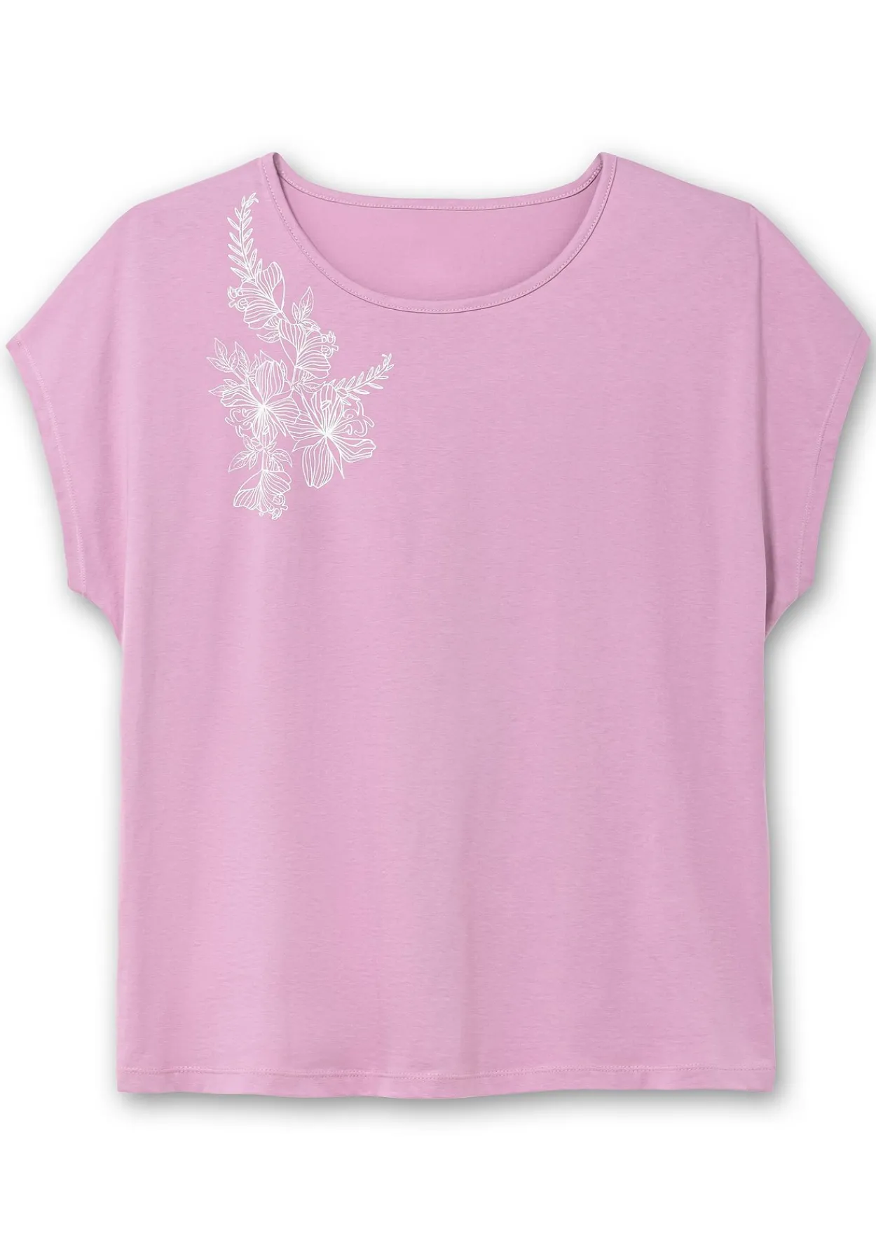 Jerseyshirt mit Blumenprint<sheego Online
