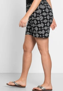 Jerseyshorts mit Smokbund und zwei Taschen<sheego Sale