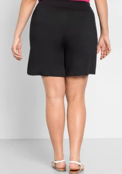 Jerseyshorts mit Smokbund und zwei Taschen<sheego Hot