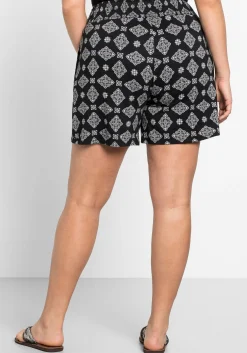 Jerseyshorts mit Smokbund und zwei Taschen<sheego Sale