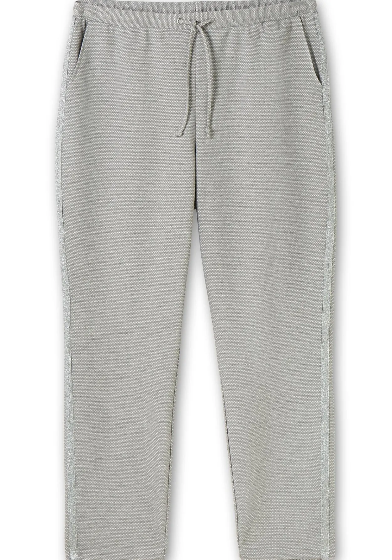 Joggpants in Struktur-Optik, mit Galonstreifen<sheego New