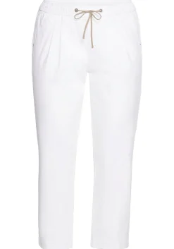 Joggpants mit elastischem Bund und Bindeband<sheego Online