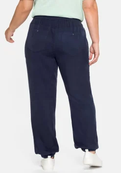 Joggpants mit elastischen Bündchen<sheego New