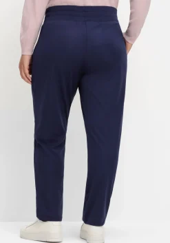 Joggpants mit Rundum-Dehnbund und Bindeband<sheego Best