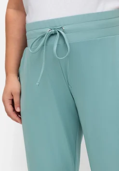 Joggpants mit Rundum-Dehnbund und Bindeband<sheego Best