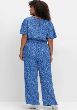 Jumpsuit mit Blümchenprint, aus Viskose<sheego by Joe Browns Discount