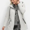 Kapuzenjacke in gesteppter Jacquard-Qualität<sheego Online