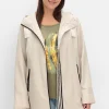 Kapuzenjacke in leichter Qualität, mit Kontrastdetails<sheego Sale