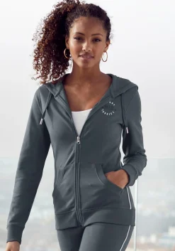 Kapuzensweatjacke<H.I.S EM LBG Fashion