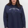 Kapuzensweatshirt mit Frontdruck, in A-Linie<sheego Best