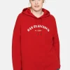 Kapuzensweatshirt mit Frontdruck, in A-Linie<sheego Clearance