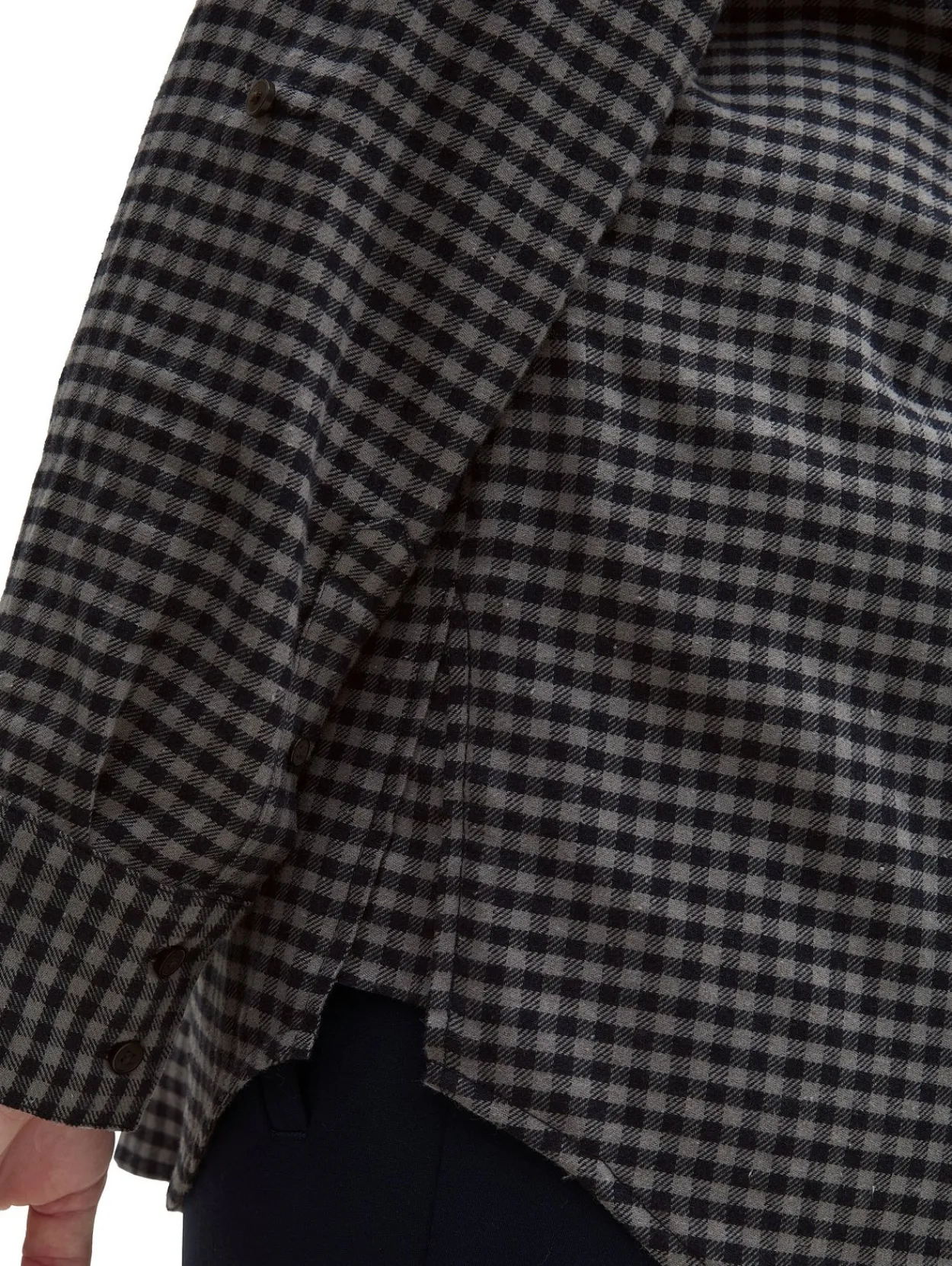 Karierte Flanell-Tunika mit Hemdkragen<TOM TAILOR Plus Discount