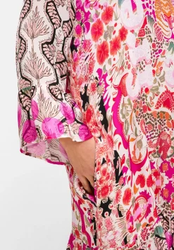 Kaskadenkleid im Maxischnitt, mit Volants<sheego loves miss goodlife Best