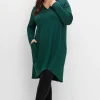 Kleid aus Interlock, mit verlängerter Rückenpartie<sheego Discount