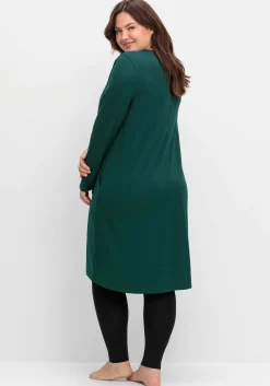 Kleid aus Interlock, mit verlängerter Rückenpartie<sheego Discount