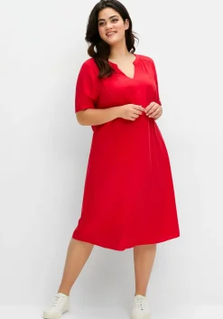 Kleid aus leichter Viskose, in A-Linie<sheego Clearance