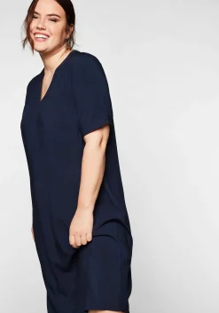 Kleid aus leichter Viskose, in A-Linie<sheego Best