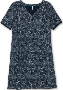 Kleid in leichter A-Linie, mit Punkte-Alloverprint<sheego Hot