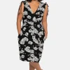 Kleid in Wickeloptik, mit floralem Druck<sheego Best