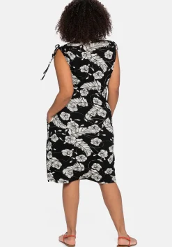 Kleid in Wickeloptik, mit floralem Druck<sheego Best