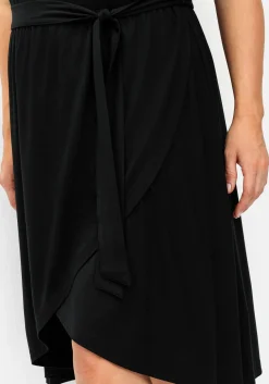 Kleid in Wickeloptik, mit Taillen-Bindeband<sheego New