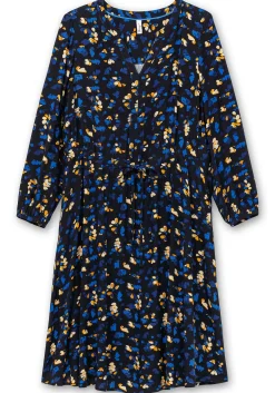 Kleid mit Blumendruck, aus Viskose-Twill<sheego Discount