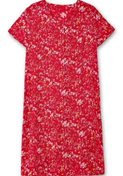 Kleid mit Knopfleiste und Blumendruck<sheego Sale