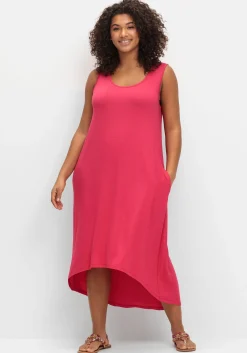 Kleid mit Taschen, im Vokuhilaschnitt<sheego Clearance