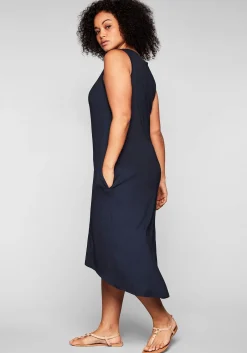 Kleid mit Taschen, im Vokuhilaschnitt<sheego Online