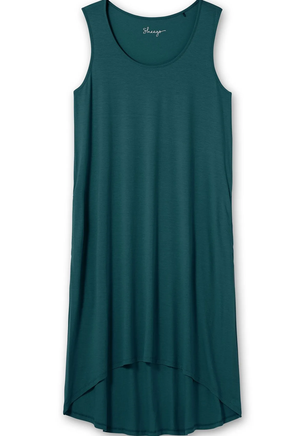 Kleid mit Taschen, im Vokuhilaschnitt<sheego Sale