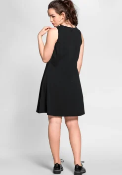 Knielanges, ärmelloses Kleid in A-Linie<sheego Sale