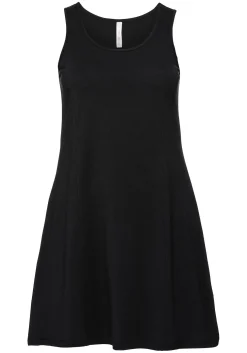 Knielanges, ärmelloses Kleid in A-Linie<sheego Sale