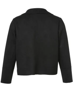 Kurze Bikerjacke in offener Form, mit Reverskragen<VIA APPIA DUE Fashion