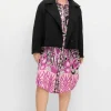 Kurze Jacke mit breitem Reverskragen<sheego loves miss goodlife New