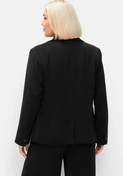 Kurzer, taillierter Blazer mit 1-Knopf-Verschluss<sheego Outlet