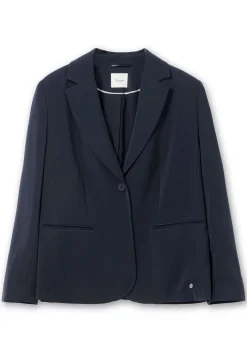 Kurzer, taillierter Blazer mit 1-Knopf-Verschluss<sheego Clearance