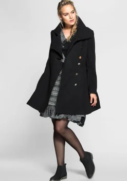 Kurzmantel im asymmetrischen Schnitt<sheego by Joe Browns Fashion