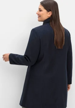 Kurzmantel mit asymmetrischem Kragen<sheego Clearance