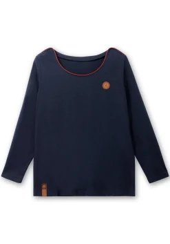 Langarmshirt mit Kontrastpaspeln<sheego x Collection L. Online